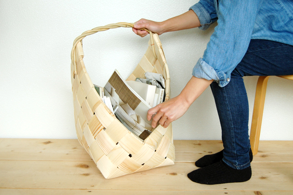 北欧家具 フィンランド製 新品 バスケット かご 北欧家具talo