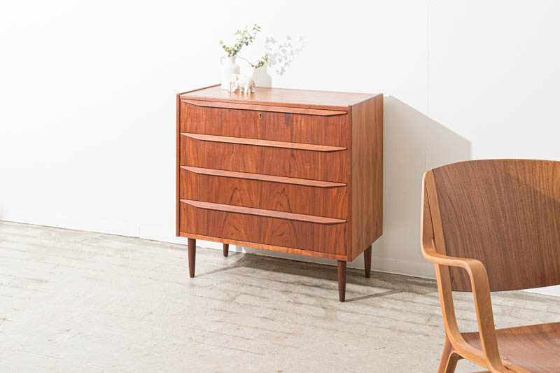 北欧 家具 デンマーク製 ビンテージ 4段チェスト 北欧家具talo