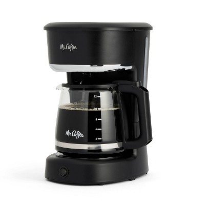 Mr. Coffee 12-Cup Switch Coffee Maker Black: Electric Drip Coffee