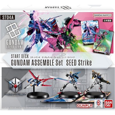 Bandai Gundam Card Game Assemble Starter Set - Seed Strike (ST04A