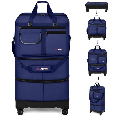 NEW YORK XPRESS JM-36 Collapsible Expandable Luggage Bag Suitcases