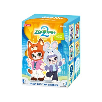 POP MART Molly Zootopia 2 Series 1/12 Adjustable Action Figure
