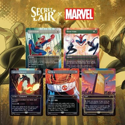 Magic the Gathering Secret Lair x Marvel's Spider-Man: Heroic