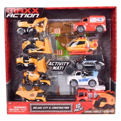 Maxx Action Deluxe City and Construction Mini Vehicle with