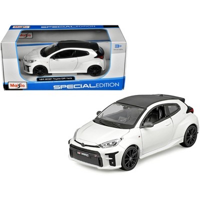 2021 Toyota GR Yaris White with Carbon Top 