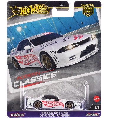 HOT WHEELS NISSAN SKYLINE GT-R R32 PANDEM MODERN CLASSICS CAR