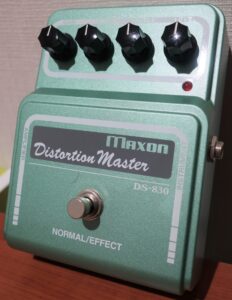 MAXON Distortion Master DS830 レビュー ～アンプライクな歪み