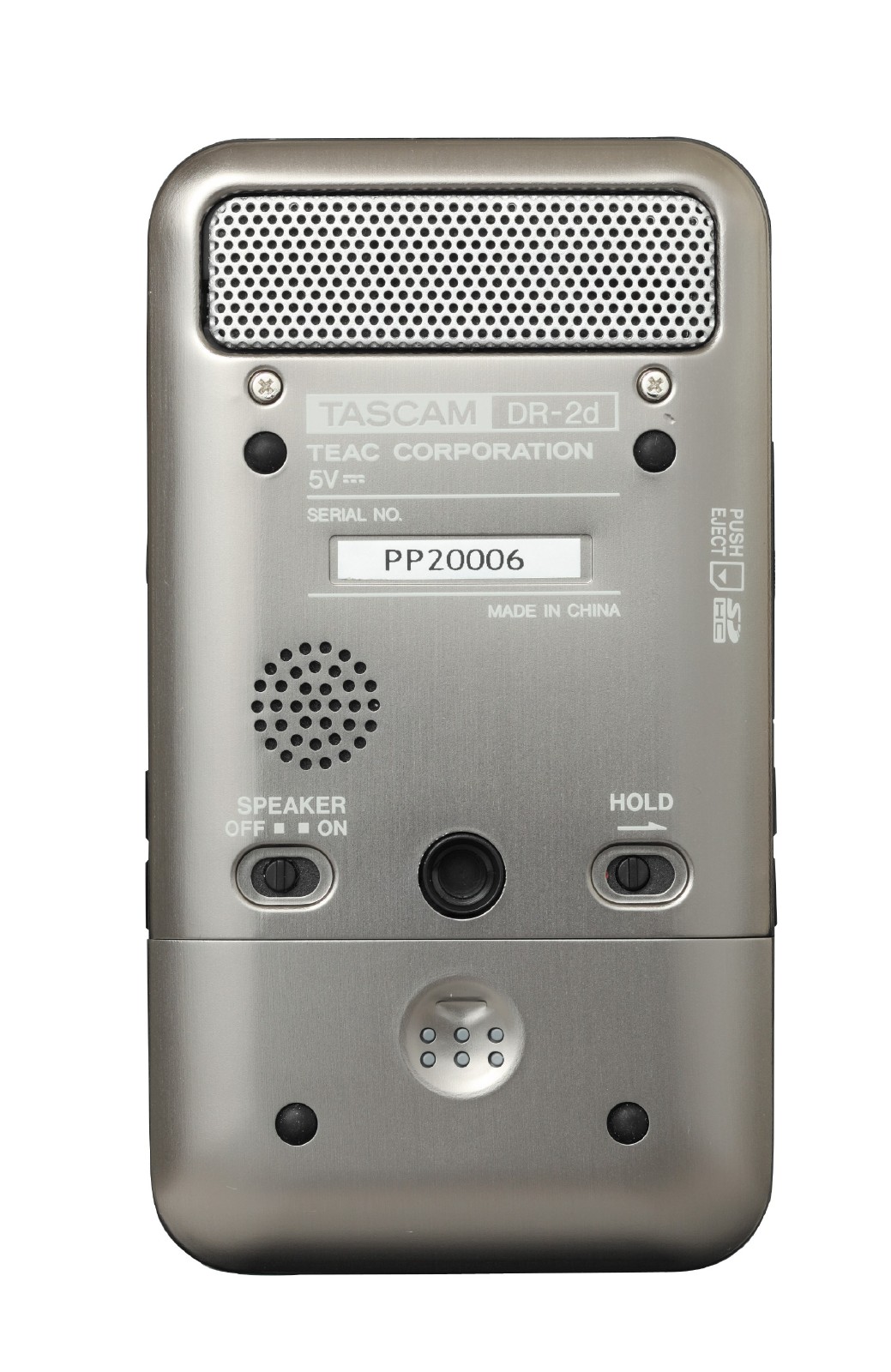 DR-2d | リニアPCMレコーダー（SD/SDHC） | TASCAM (日本)