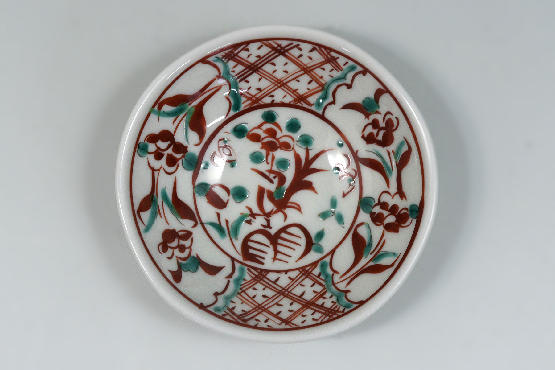 赤絵万暦3寸浅小付 φ9cm - 【公式】田代陶器店 TASHIRO TOUKITEN