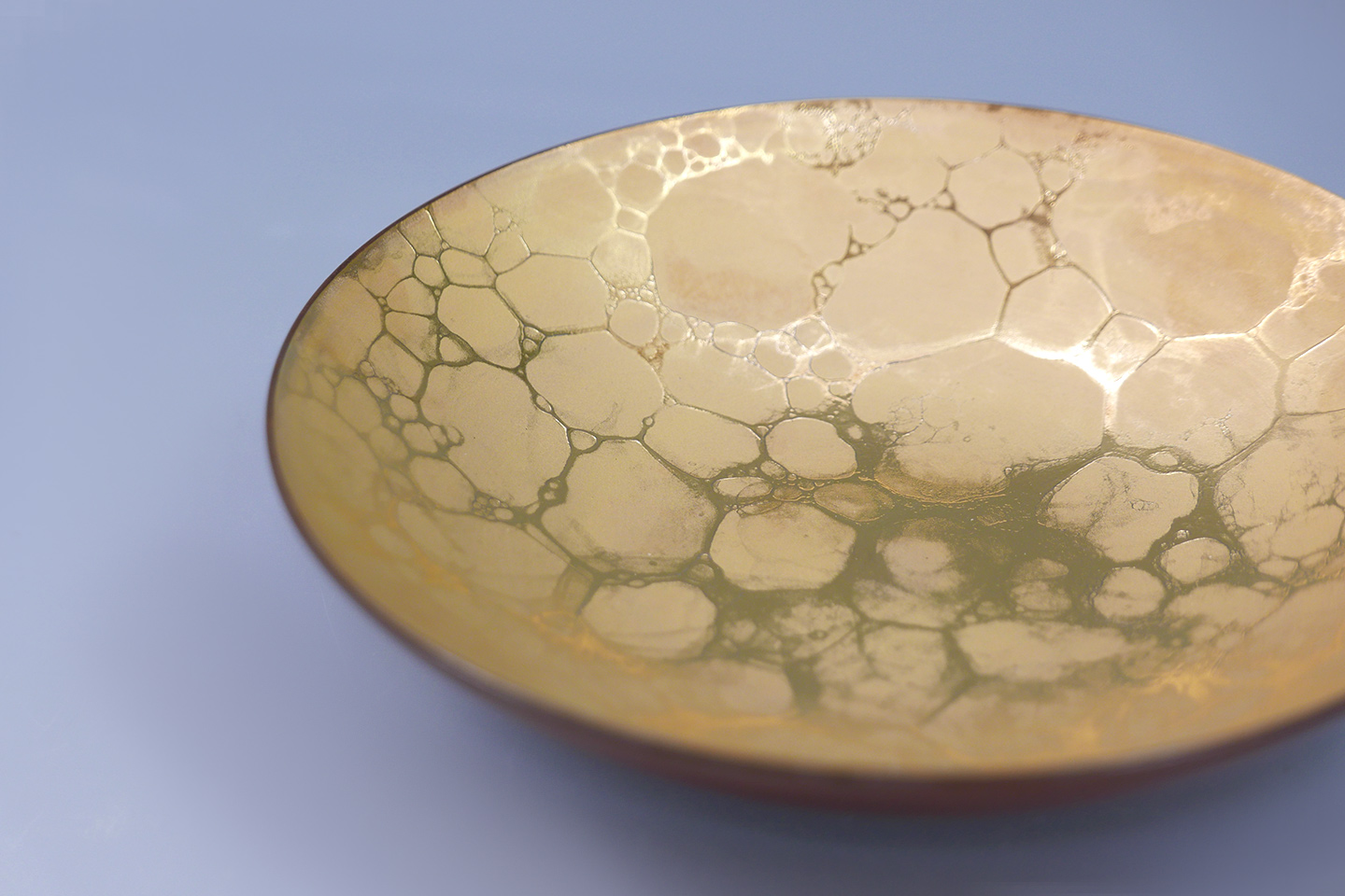 内泡金彩6寸浅鉢 - 【公式】田代陶器店 TASHIRO TOUKITEN オンライン