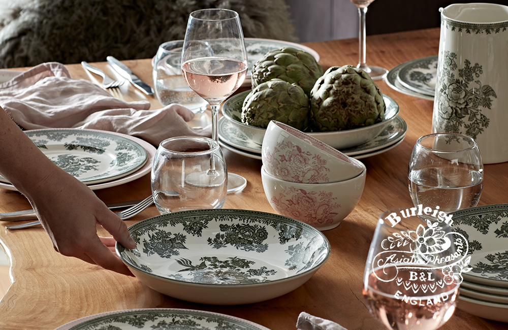 Burleigh バーレイ グリーンアジアティックフェザンツ｜バーレイ正規