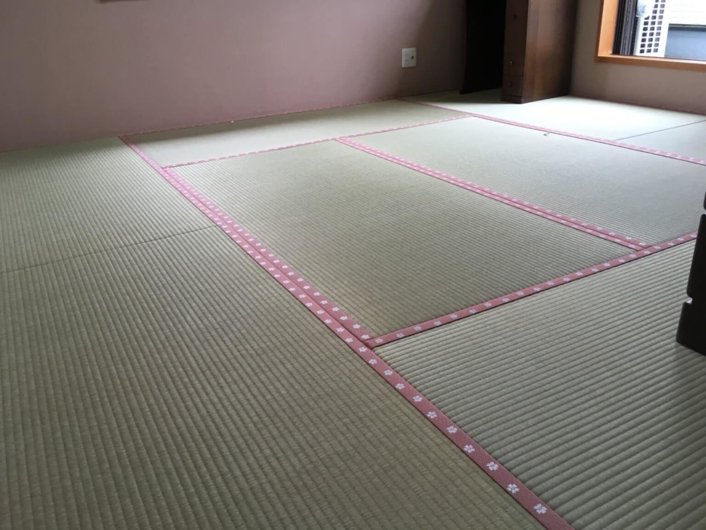 埼玉県川越市 K様邸 新規縁付畳 国産最高級表＋大宮縁 | 有限会社 畳
