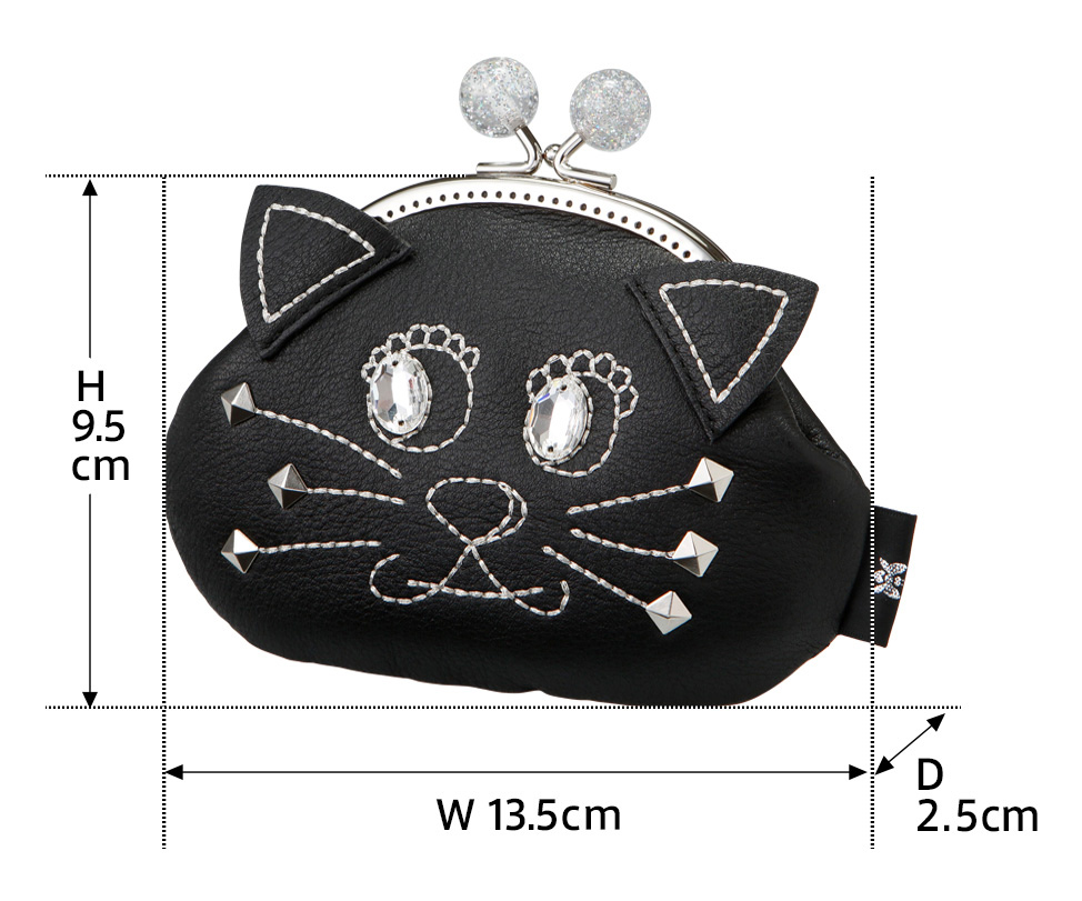 ピンポンカワイイ 口金ポーチ (キャット) Think Bee! 公式 | Think Bee