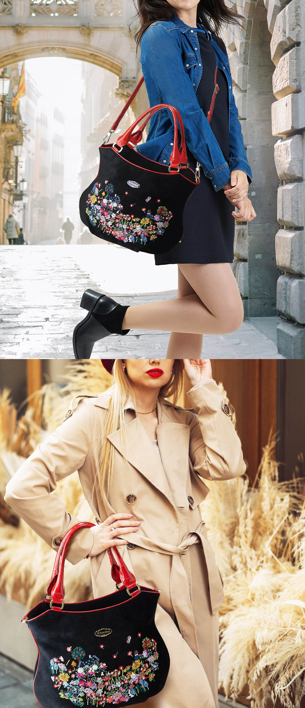 在庫数8 個＞エッフェル・ブルゴーニュ バッグ（2ウェイタイプ