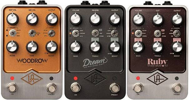 本物のアンプ？？Universal Audioからものすごいエフェクター/アンプ