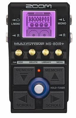 MS-80IR+～ZOOMのMultiStompシリーズからアンプ/キャビネット