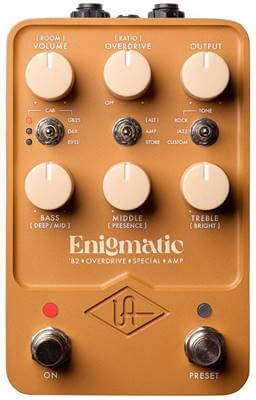 ダンブルアンプのサウンドを再現したUAFX Enigmatic 82 Overdrive