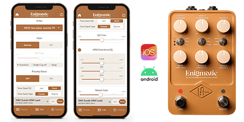ダンブルアンプのサウンドを再現したUAFX Enigmatic 82 Overdrive