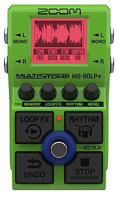 コンパクトな多機能ルーパーZOOM MS-90LP+が登場！ | エレキギター情報 TGR