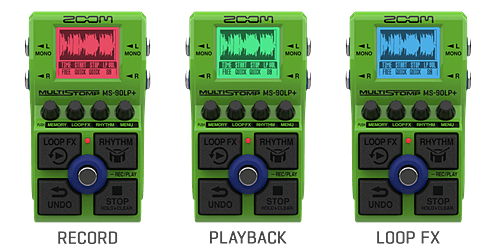 コンパクトな多機能ルーパーZOOM MS-90LP+が登場！ | エレキギター情報 TGR
