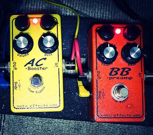 Xotic BB PreampとAC Boosterの違いは？サウンドの違いを徹底解説