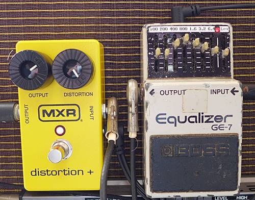 レビュー～MXR Distortion+は明るく歯切れのよいサウンドが心地よい