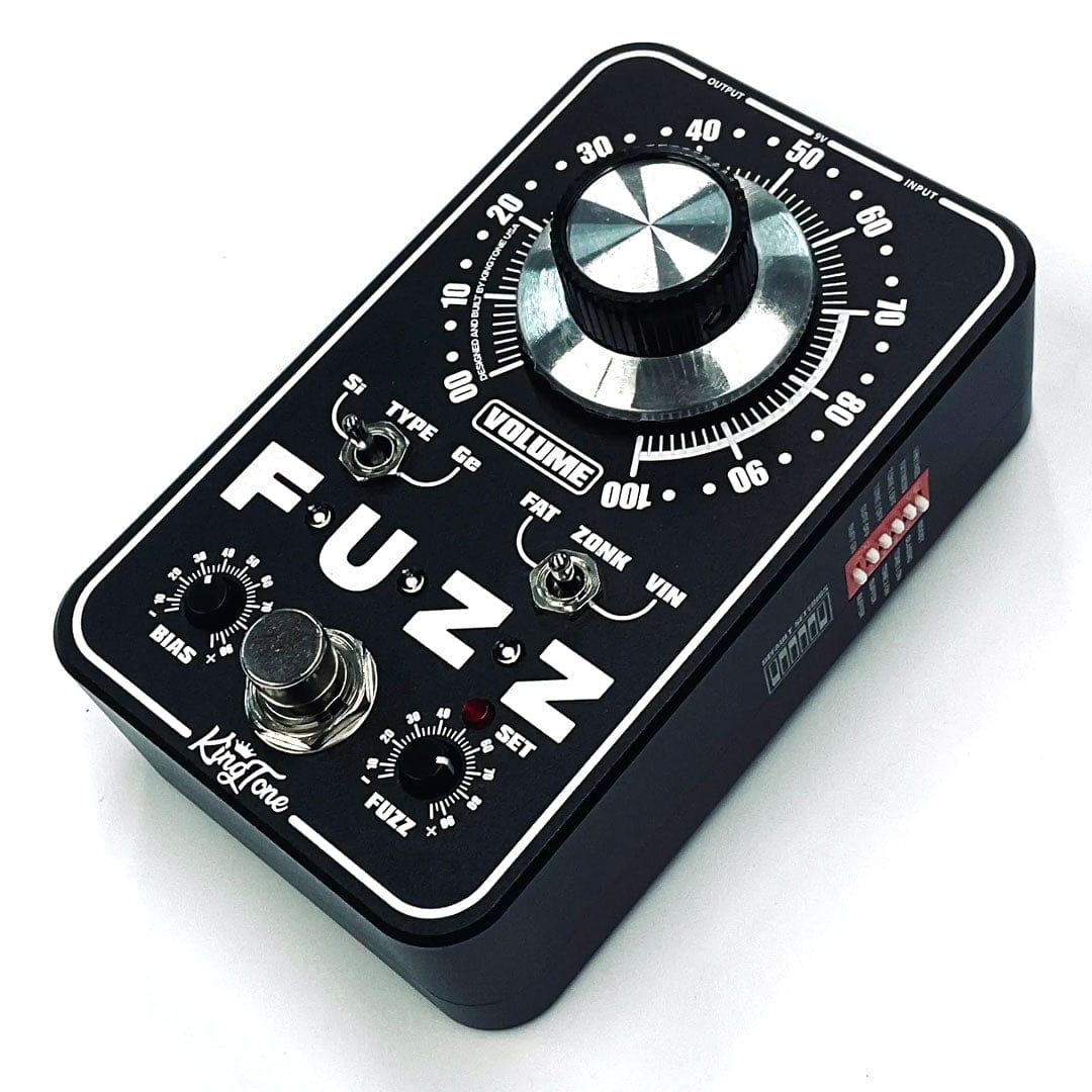 King Tone miniFUZZ V2 Black - tgt11 – These Go To 11