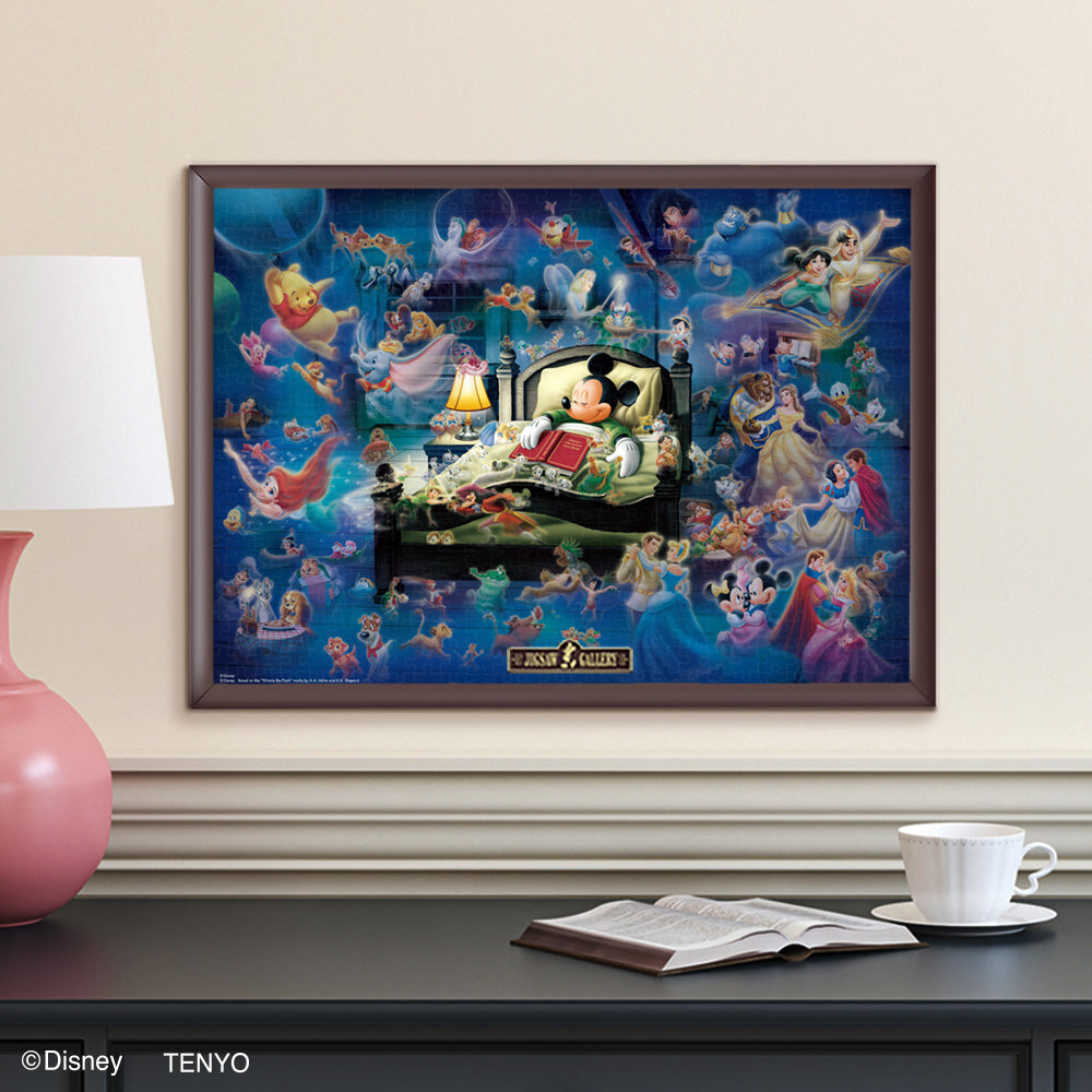 光る ジグソーパズル 500ピース「ミッキーのドリームファンタジー」 D