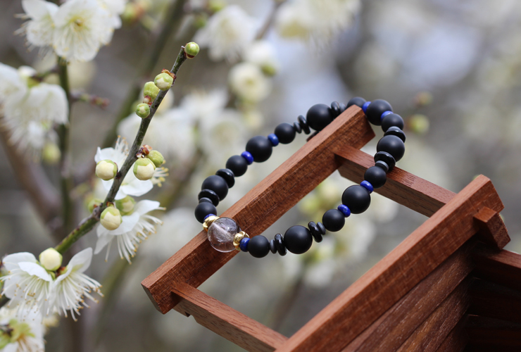 諾弥」高品質レインボーニードルイントパーズ＆高品質レインボー