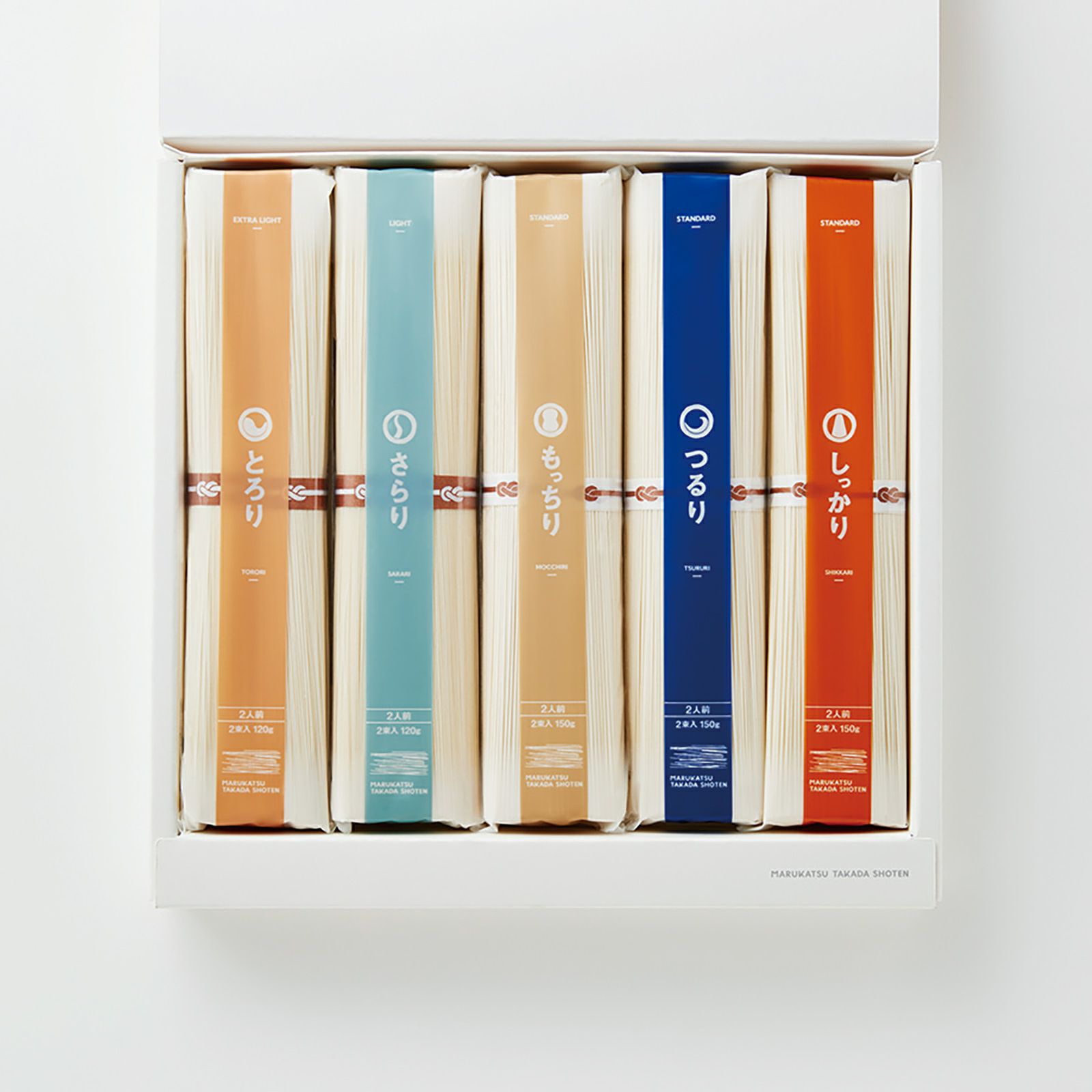 素麺食べ比べの詰合せ | てのべたかだや