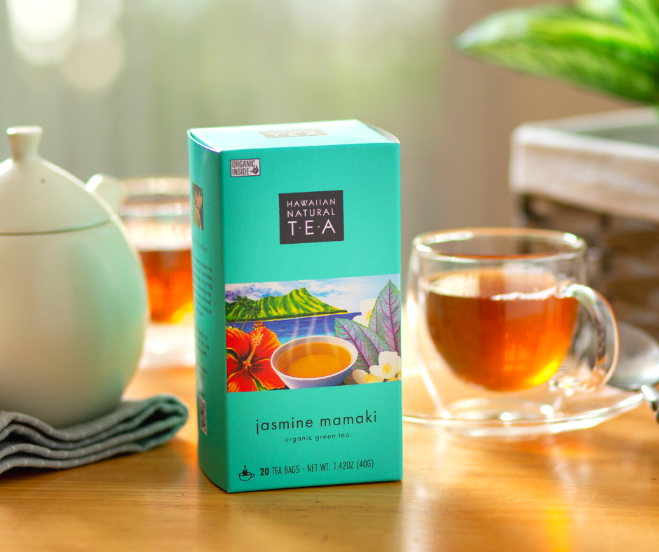 Jasmine Mamaki Tea | Organic Green Tea – Tea Chest Hawaii