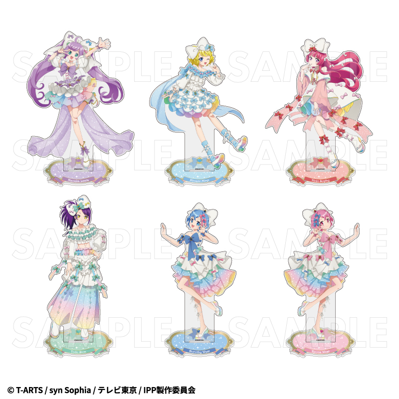 プリパラ 特大アクリルスタンド さんくす♡ハッピーリボンコーデ（全6