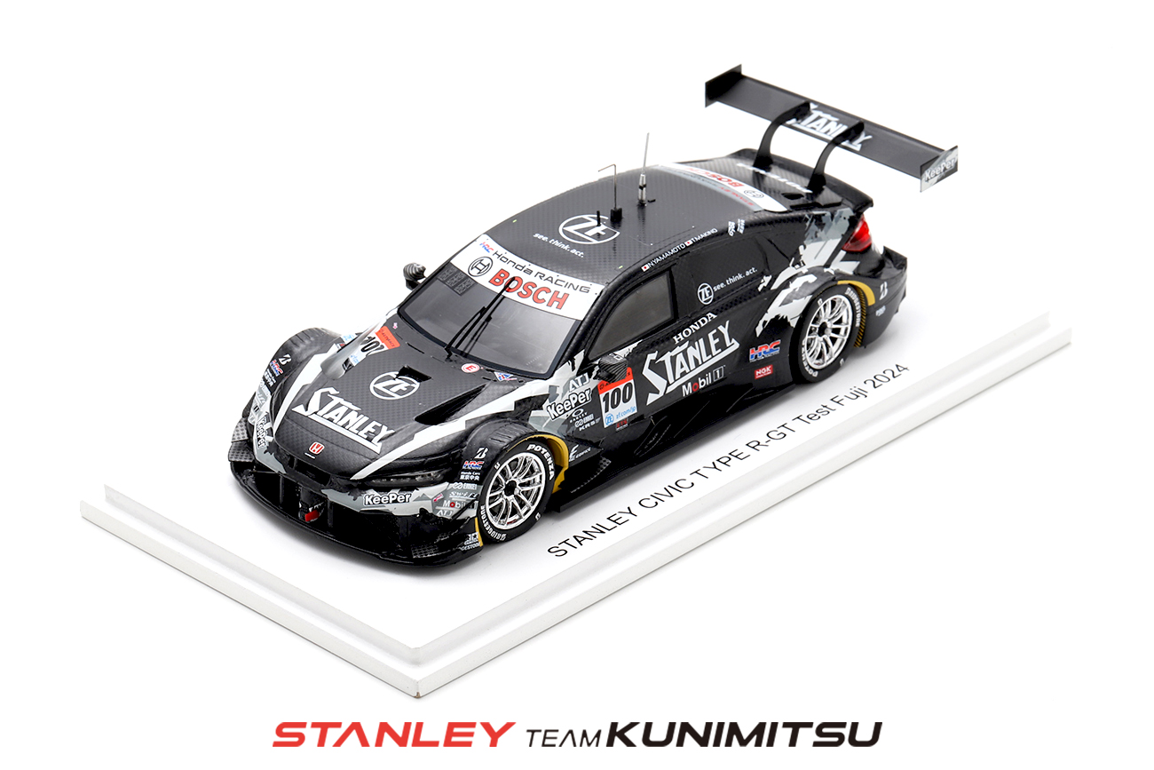 CLUB100先行販売】SPARK製 2024 STANLEY CIVIC TYPE R-GT TEST VERSION