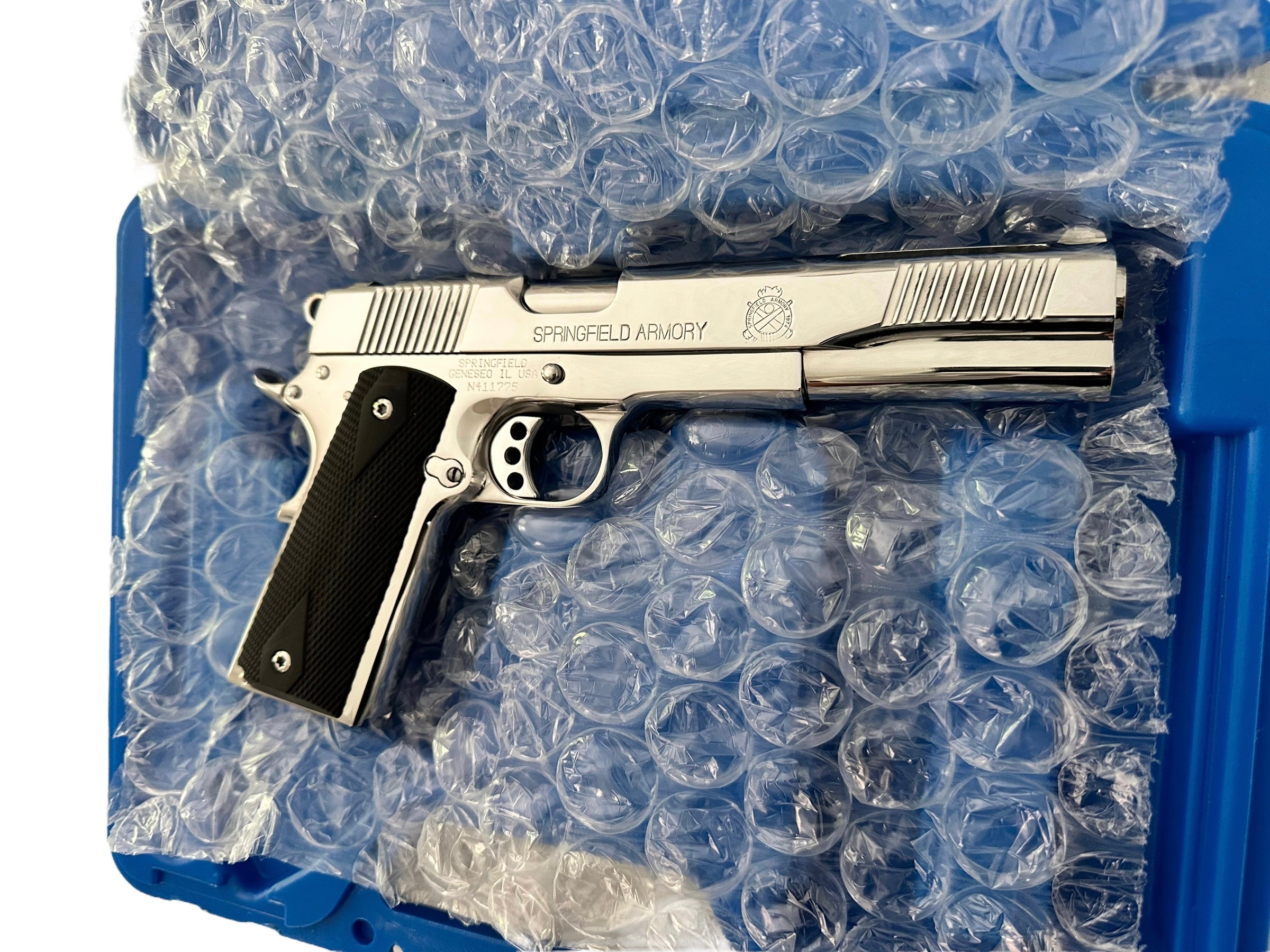 SPRINGFIELD V-16 LONG HIGH POLISHED .45 ACP & .45 SUPER (PRE OWNED