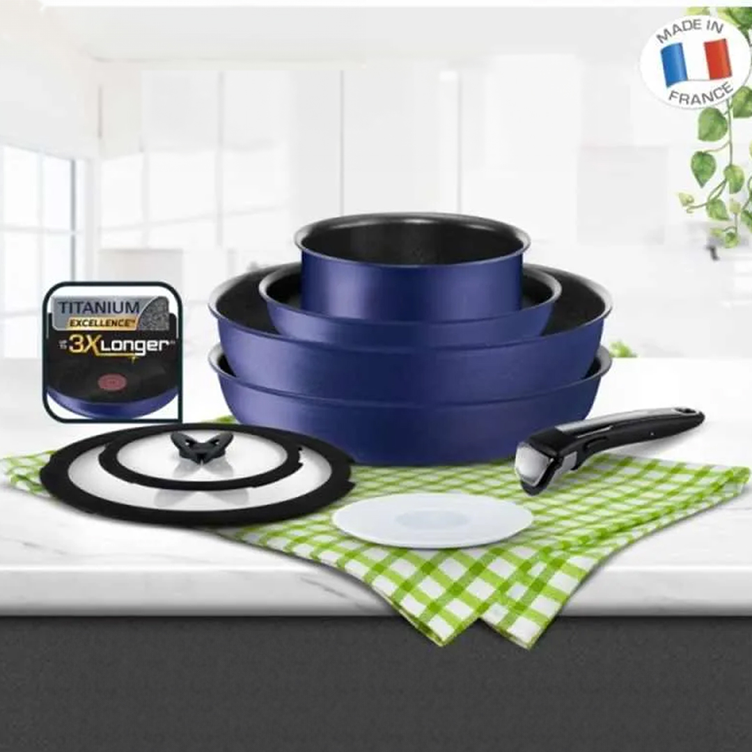 Ingenio 8pc Set Blue - Tefal