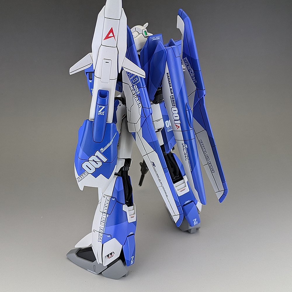 完成品] MG MSZ-006A1 ZETA plus | テキトーオヤジノ墓 (旧テキトーモケイ)