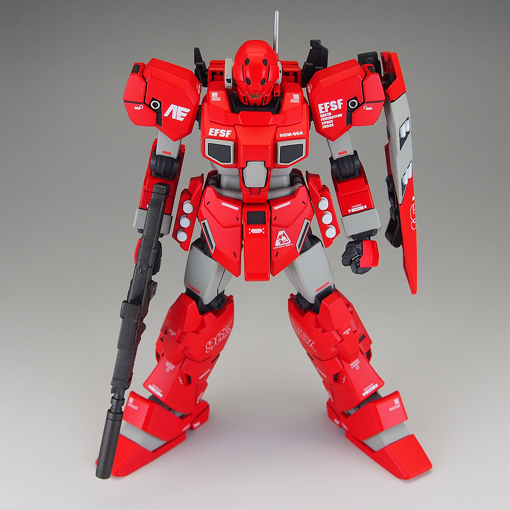 完成品] HGUC RGM-96X JESTA & BASE JABBER | テキトーオヤジノ墓 (旧