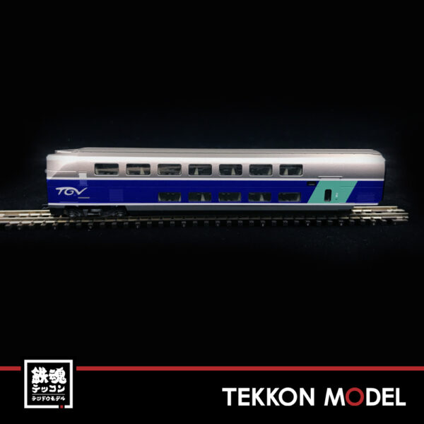 Nｹﾞｰｼﾞ ｶﾄｰ KATO 10-1529 TGV Réseau Duplex (ﾚｿﾞ・ﾃﾞｭｰﾌﾟﾚｯｸｽ) 10両