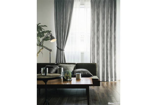 オーダーカーテン サンゲツ】Simple Order OP3167-OP3168 リッチダイヤ