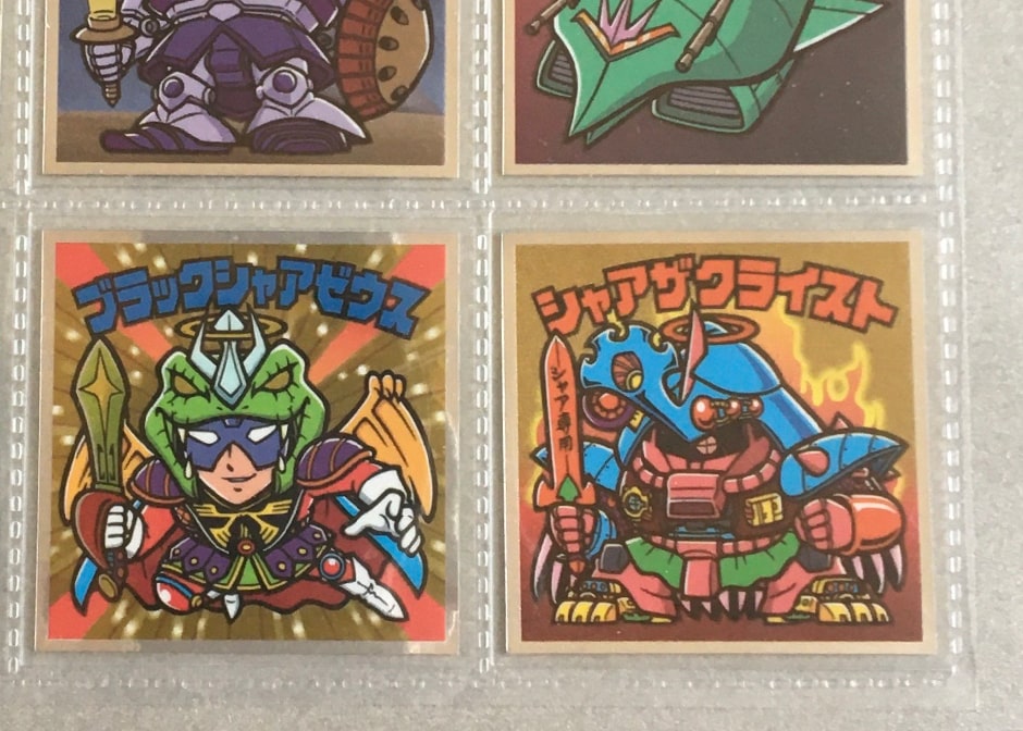 ビックリマン 機動戦士ガンダムマンチョコ ジオン公国軍 シール一覧