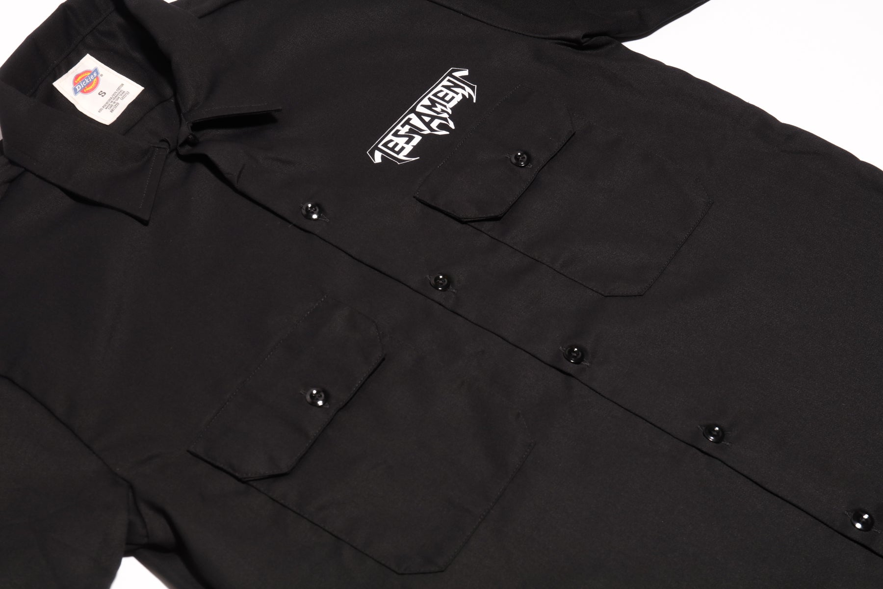 Bay Area Thrash Dickies Work Shirt (Black) – Testament Shop