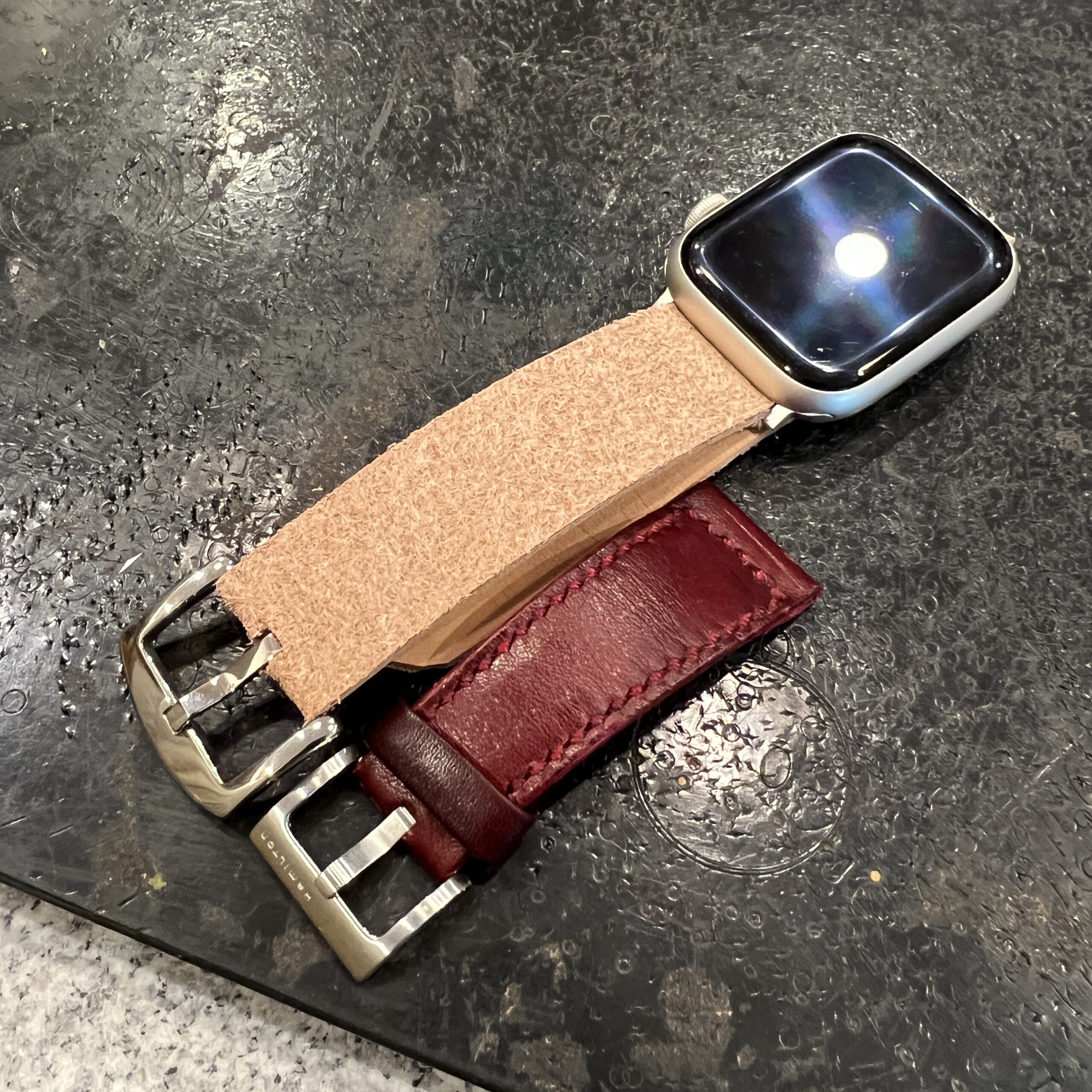 また、AppleWatchのベルト | 徹創レザークラフト