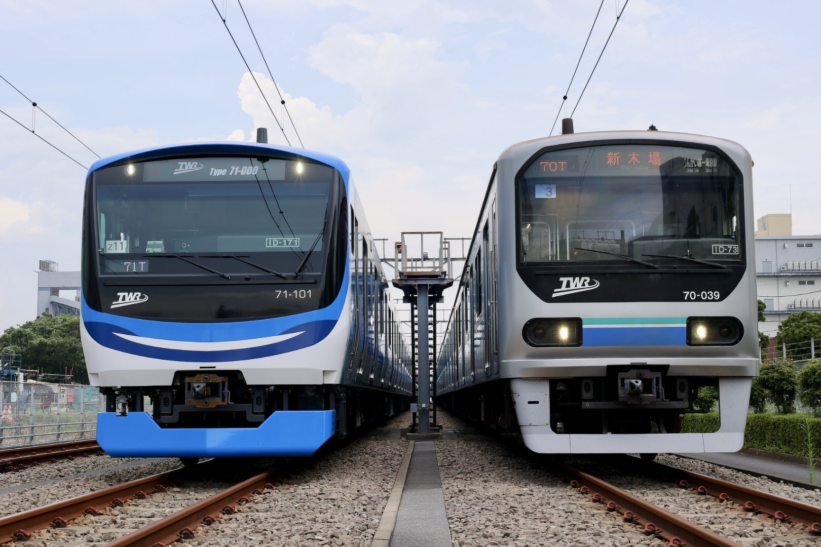 りんかい線の新型車両「71-000形」お披露目 | 話題 | 鉄道新聞 - 鉄道