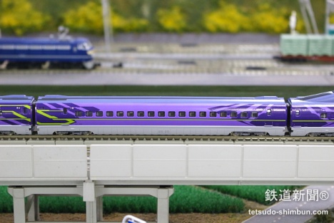 エヴァ新幹線”がリアルなNゲージに！その開発現場に潜入してみた
