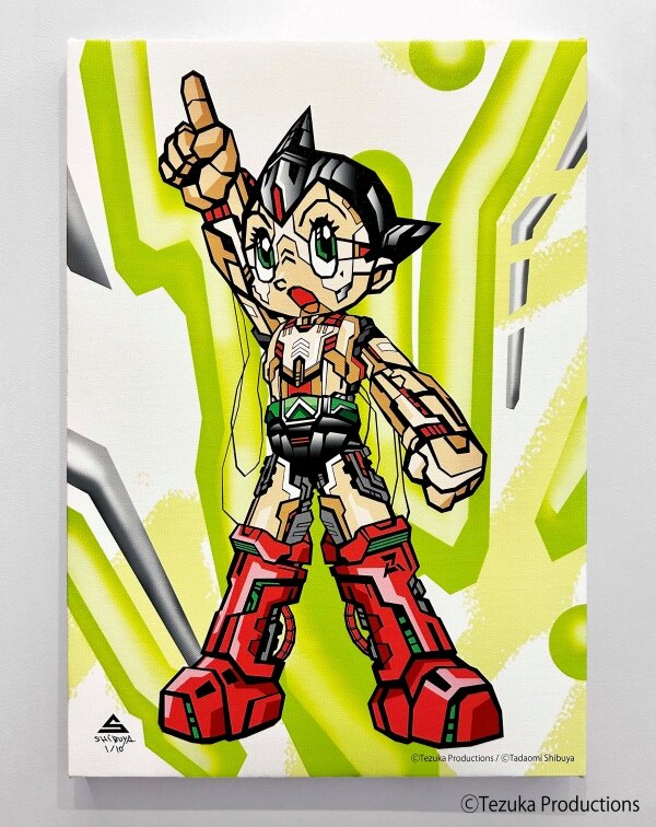 オンラインショップ[Chara'ft]にてアーティスト澁谷忠臣×鉄腕アトムの