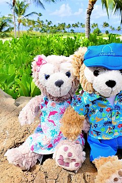 アウラニ限定のダッフィー＆シェリーメイグッズ♪