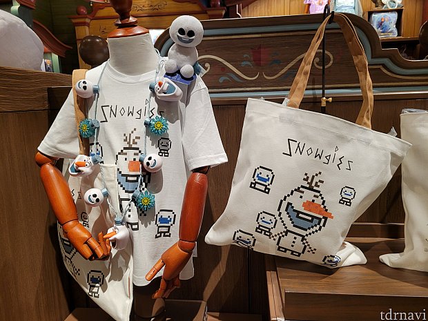 オラフグッズやアレンデールの住人になれる髪飾りが充実！アナ雪エリア