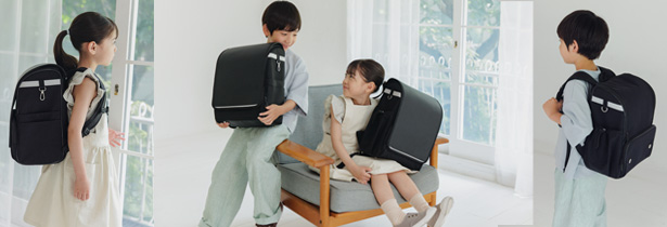 リンネル編集部監修 ランドセル見えするリュック LEAFY ブラック