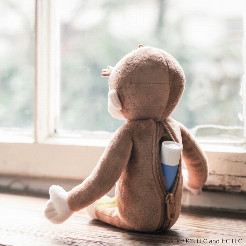 おさるのジョージ ぬいぐるみポーチBOOK│宝島社の通販 宝島チャンネル