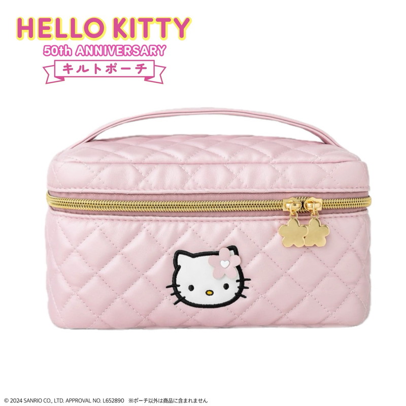 HELLO KITTY 50th ANNIVERSARY キルトポーチBOOK│宝島社の通販 宝島